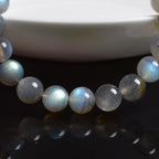 Labradorite Crystal Bracelet | Natural Gemstone Bead Bracelet