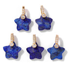Lapis Lazuli Gemstone Charms & Connectors | Natural Stone Jewelry Making Supplies