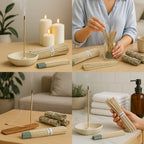White Sage Incense Sticks | Long-Burning Cleansing Sticks for Meditation & Ritual