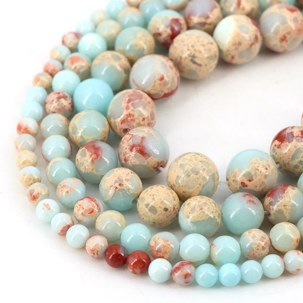 Natural Crystal Bead Strand – Healing Stone Beads for Jewelry Making