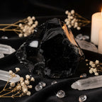Raw Black Obsidian Rough Stone – Natural Healing Crystal Specimen
