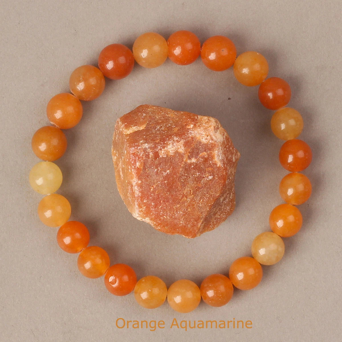 Natural Crystal Bead Bracelet | Choose Your Stone | 6mm or 8mm
