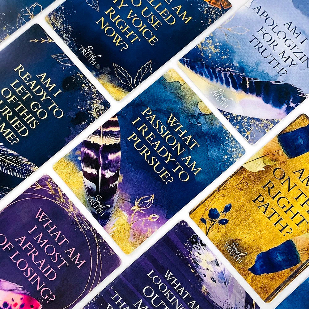 Soul Truth Self-Awareness Oracle Deck – Daily Questions to Transform Your Life