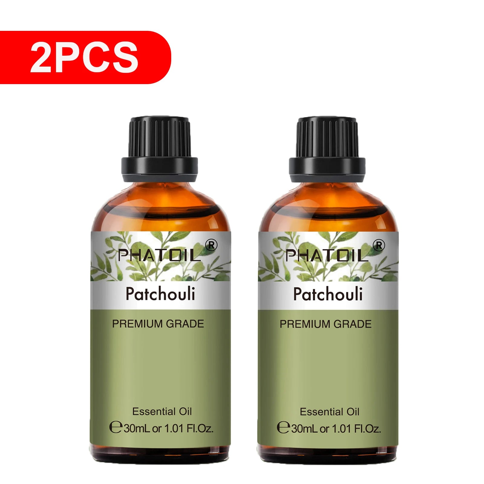 Pure Essential Oil 30ml | 2-Pack Aromatherapy Singles for Diffusers, Candles & DIY