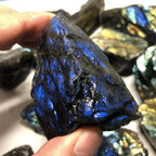 Raw Labradorite Crystal Stone | Choose Your Size