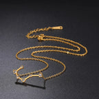 Zodiac Constellation Necklace — Silver & Gold Star Sign Pendant