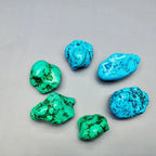 Natural Turquoise Stone — Raw Mineral Specimen
