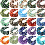 Natural Crystal Bead Strand – Healing Stone Beads for Jewelry Making