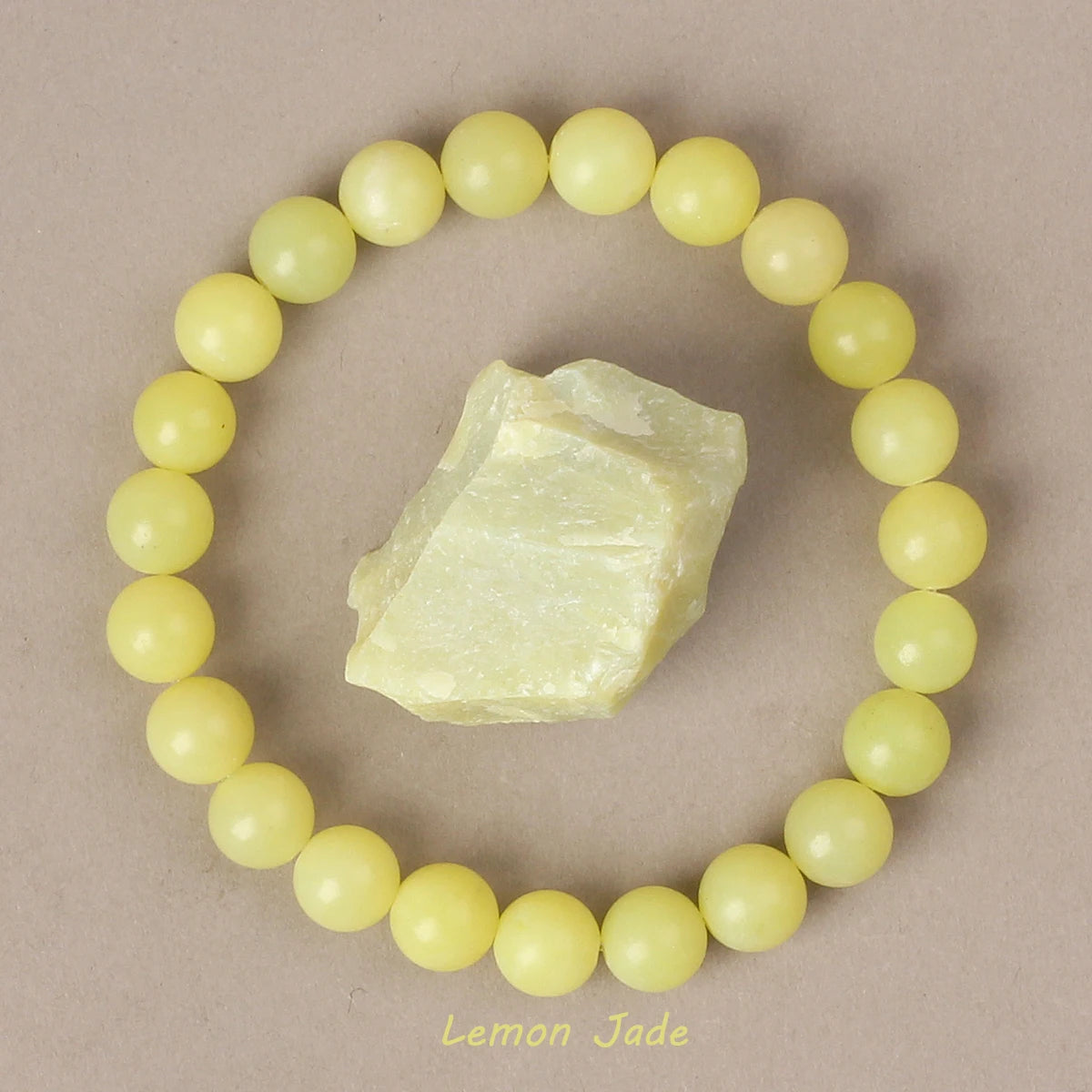 Natural Crystal Bead Bracelet | Choose Your Stone | 6mm or 8mm