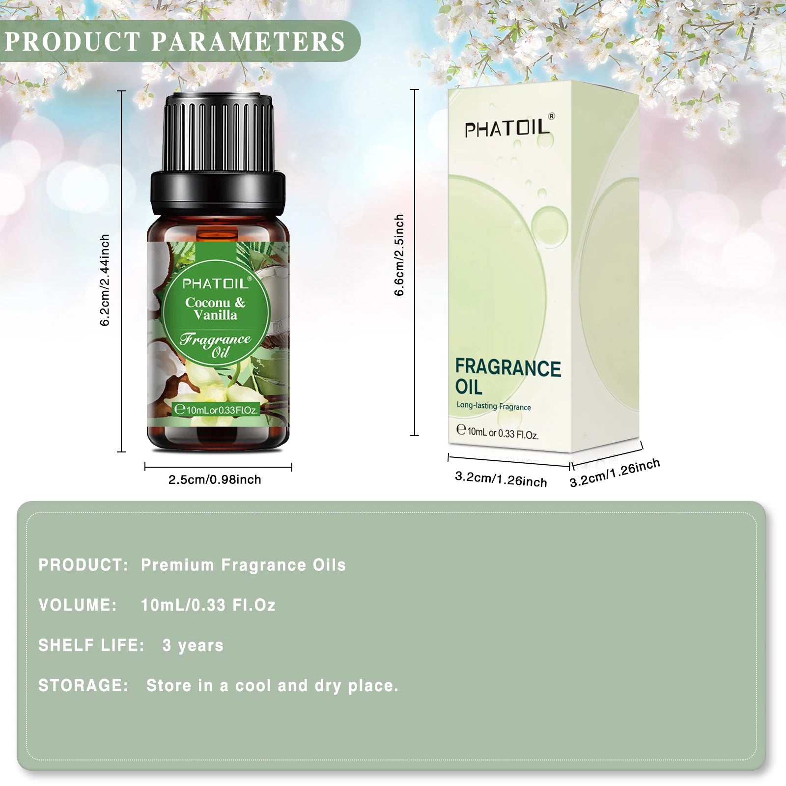 Flower Series Fragrance Oils – 10ml Singles, 6-Pack & 10-Pack Sets