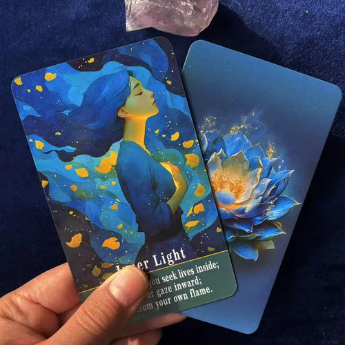 Blue Dream Healing Oracle Deck – 80-Card Emotional Healing & Inner Awareness Deck