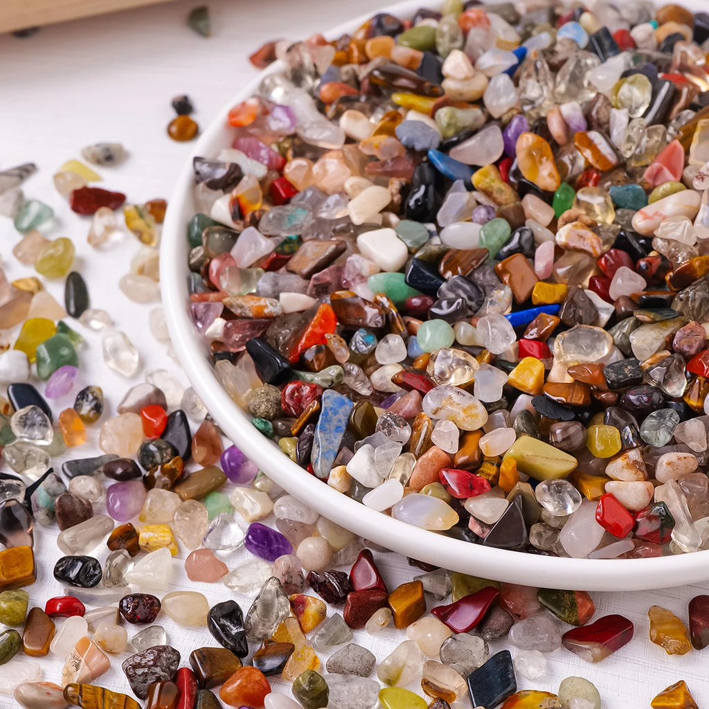 Mixed Crystal Gravel Stone Chips — 100g | Natural Gemstone Reiki Specimen