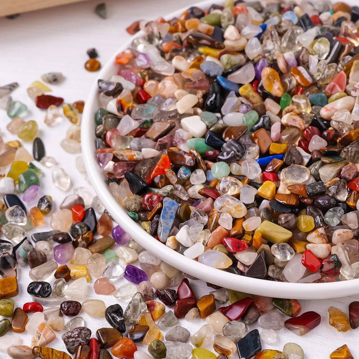 Mixed Crystal Gravel Stone Chips — 100g | Natural Gemstone Reiki Specimen