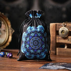 Velvet Drawstring Pouch — Tarot, Crystal & Rune Storage Bag