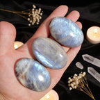 Moonstone Palm Stone | Natural Crystal for Healing & Meditation