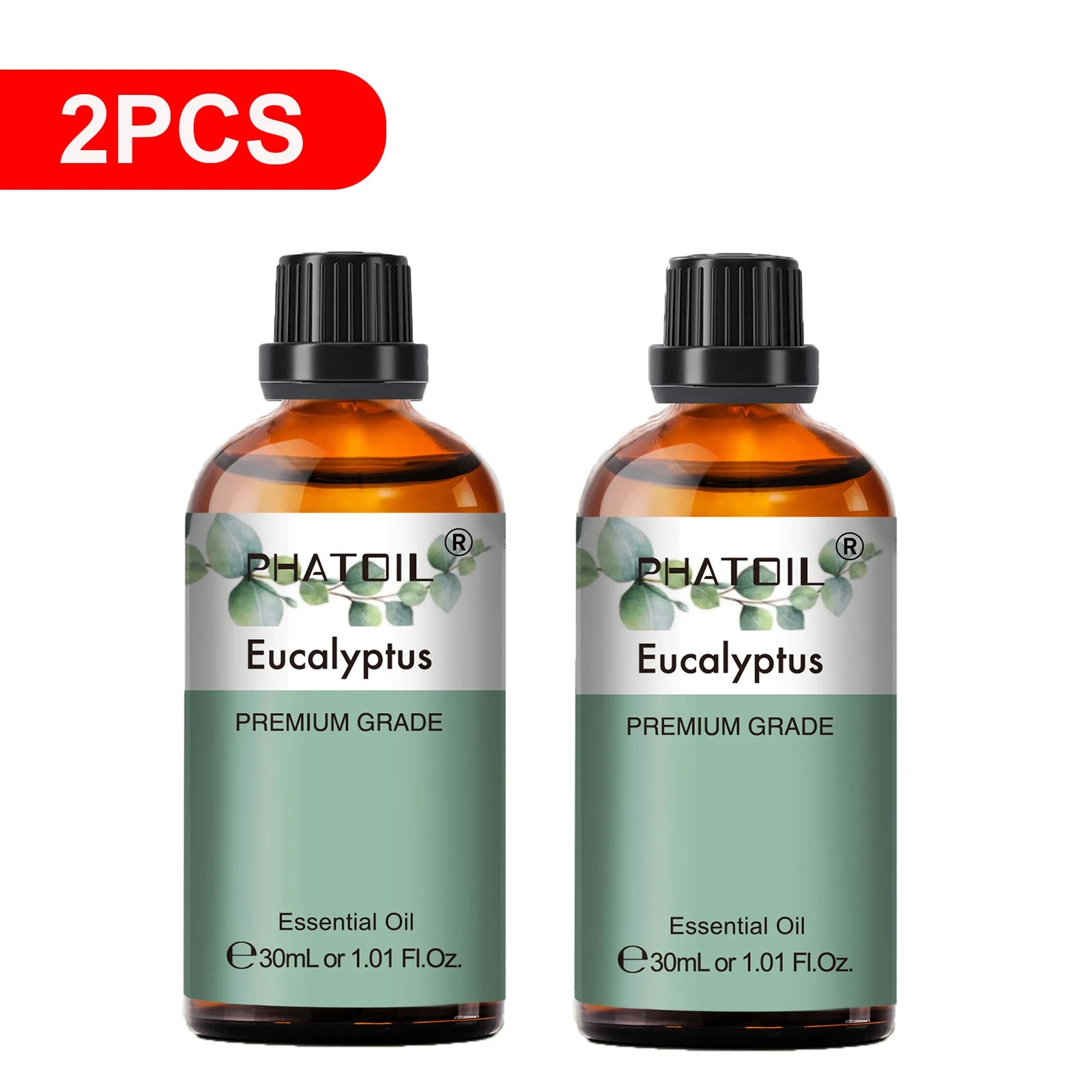 Pure Essential Oils – 2 x 30ml Bottles