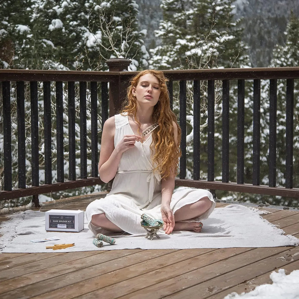 Sacred Home Cleansing & Smudging Kit