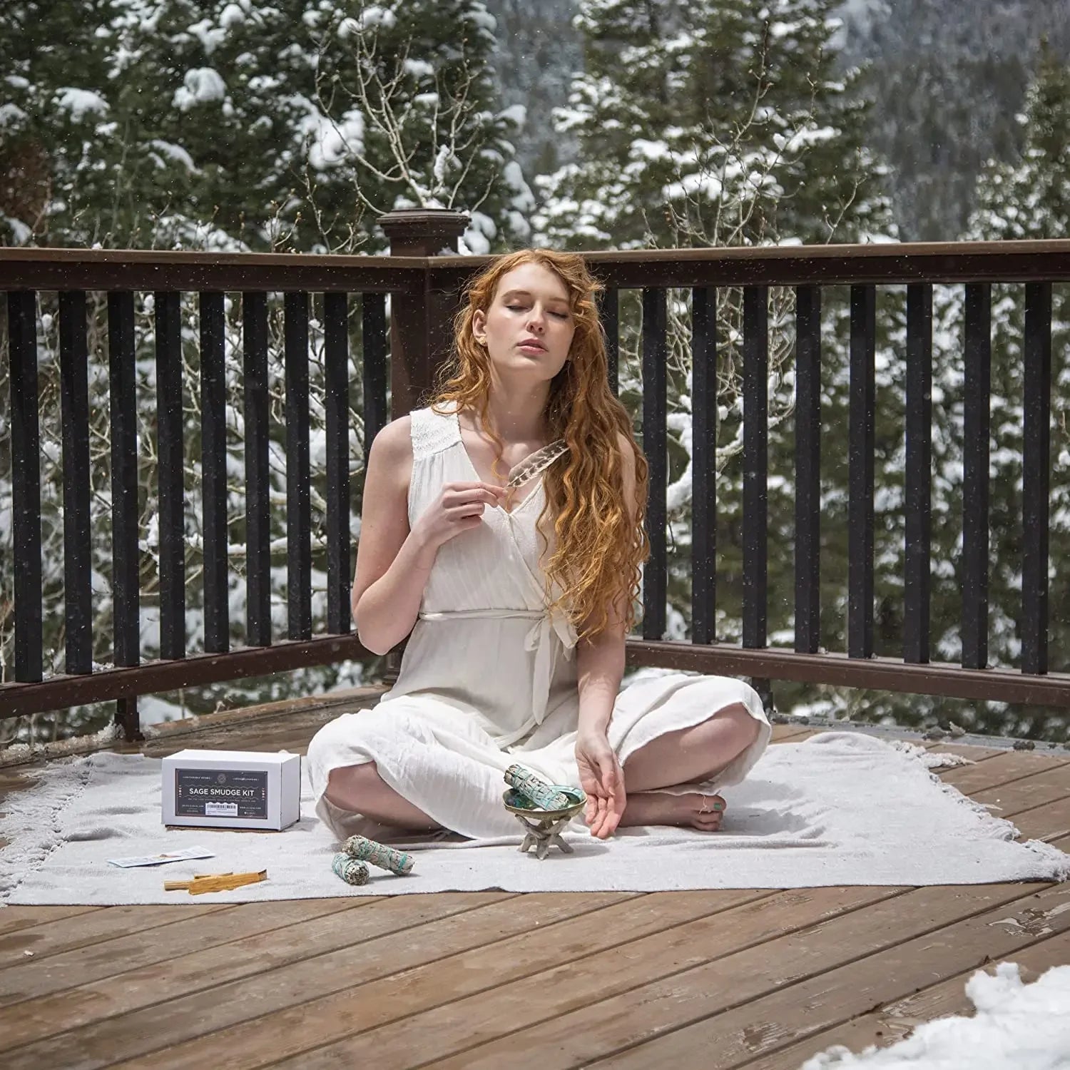 Sacred Home Cleansing & Smudging Kit