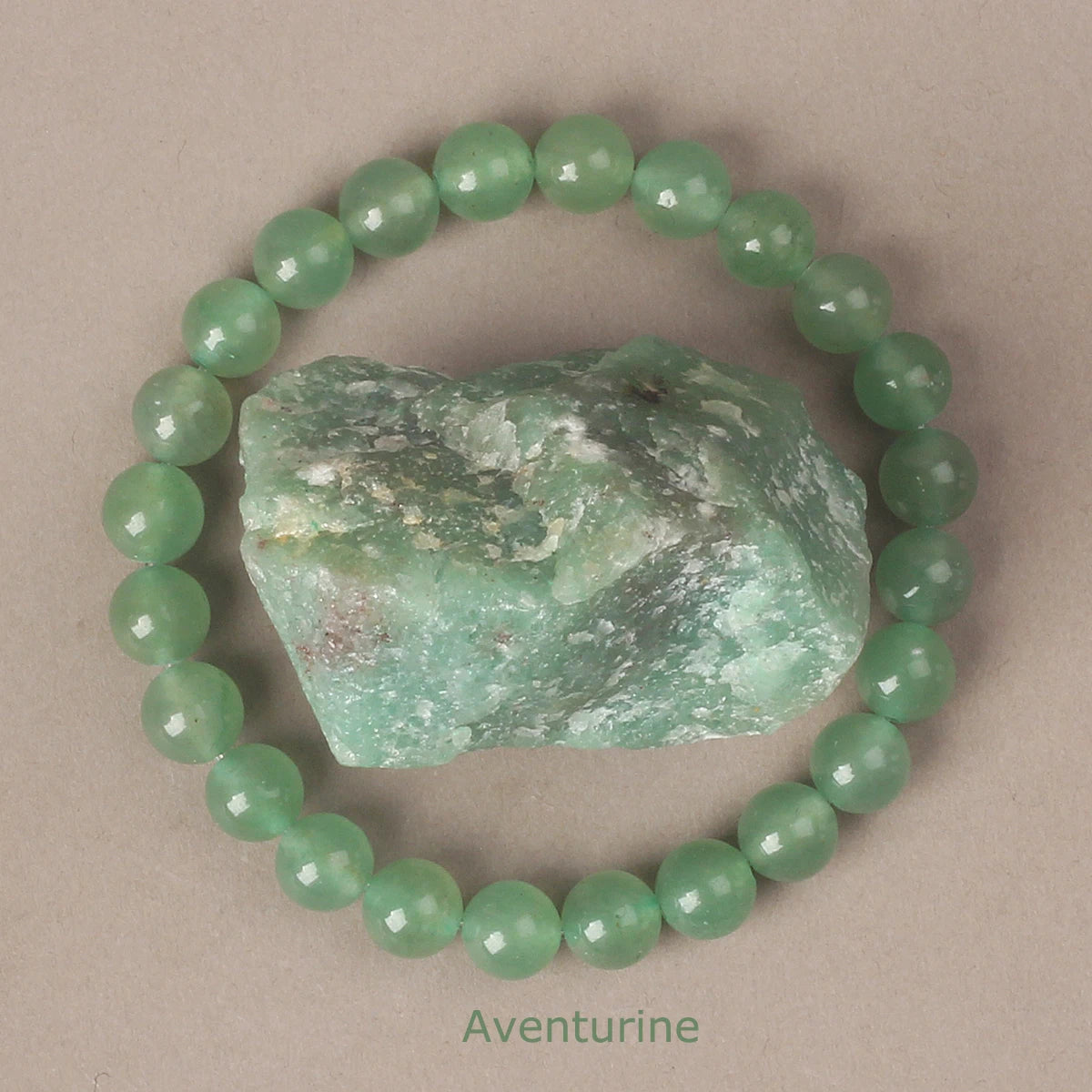 Natural Crystal Bead Bracelet | Choose Your Stone | 6mm or 8mm