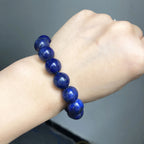 Lapis Lazuli Round Loose Stone Beads | 15" Strand | 4mm 6mm 8mm 10mm 12mm